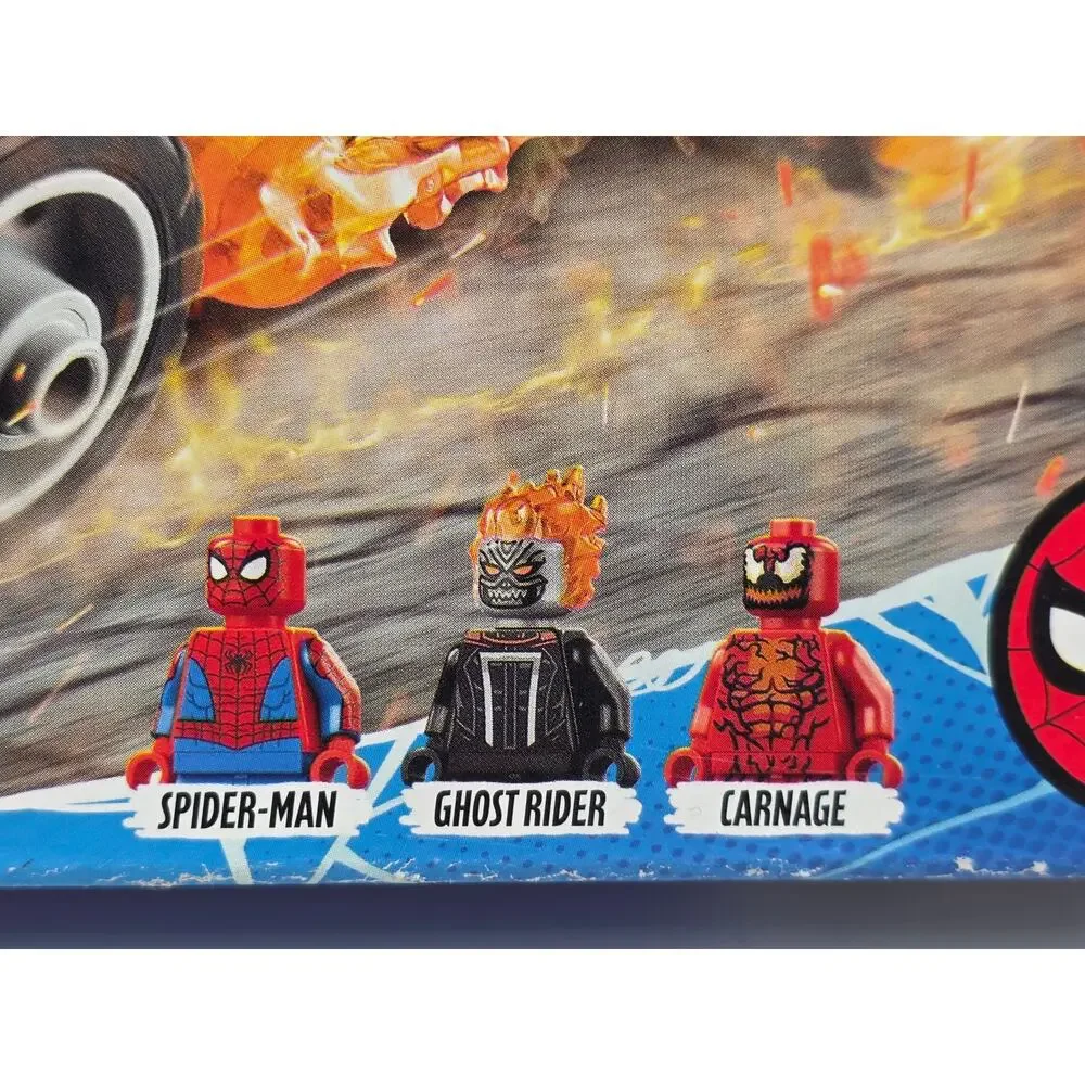 LEGO Super Heroes: Spider-Man and Ghost Rider vs. Carnage (76173) - New , T4